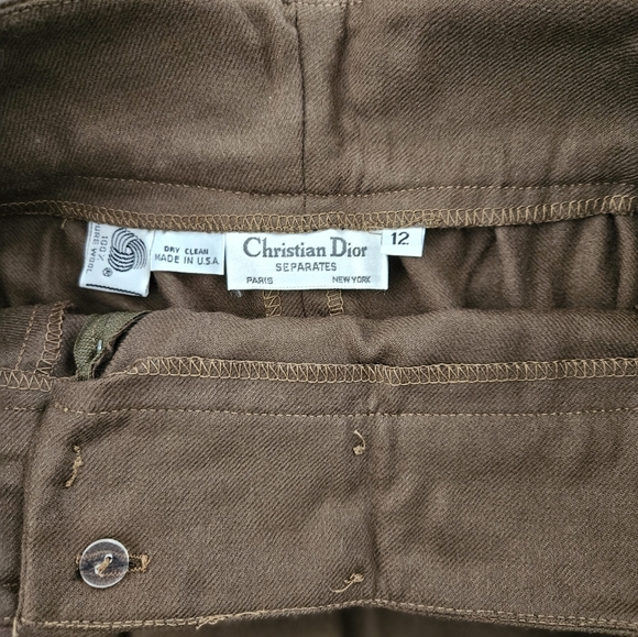 NWT Christian Dior Separates - Pencil Skirt - Wool - Brown - Vintage - Picture 3 of 11